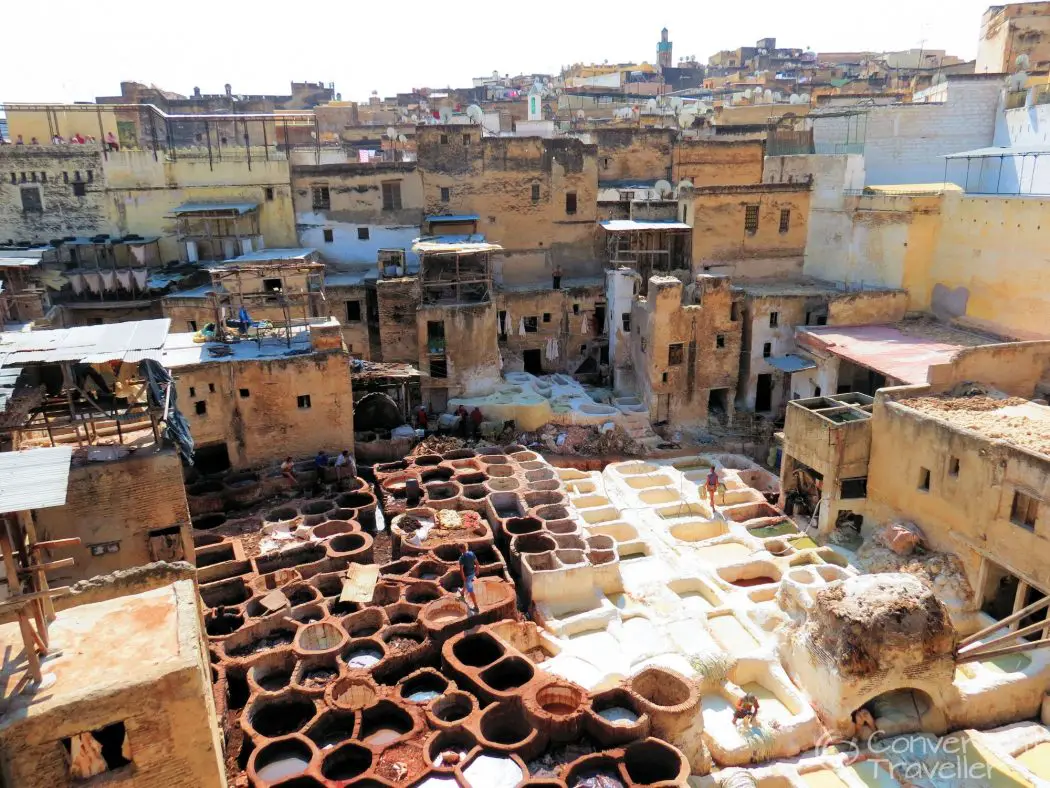 The Tanneries of Fes need no introduction!