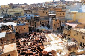 The Tanneries of Fes need no introduction!