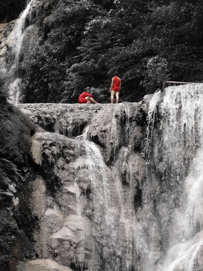 A Day Trip to Kuang Si Waterfalls from Luang Prabang - by Boat ...
