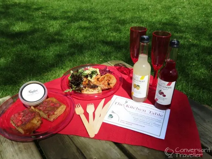 Things to do in Totnes - picnic at Totnes Castle by the Kitchen Table