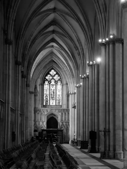 Inside York Minster - a weekend in York