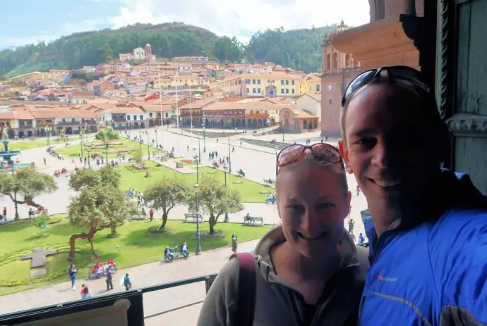 The view from Compania de Jesus overlooking Plaza de Armas - best things to do in Cusco