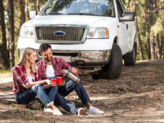 Pickup truck travellers