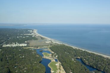 Aerial view of Hilton Head Island