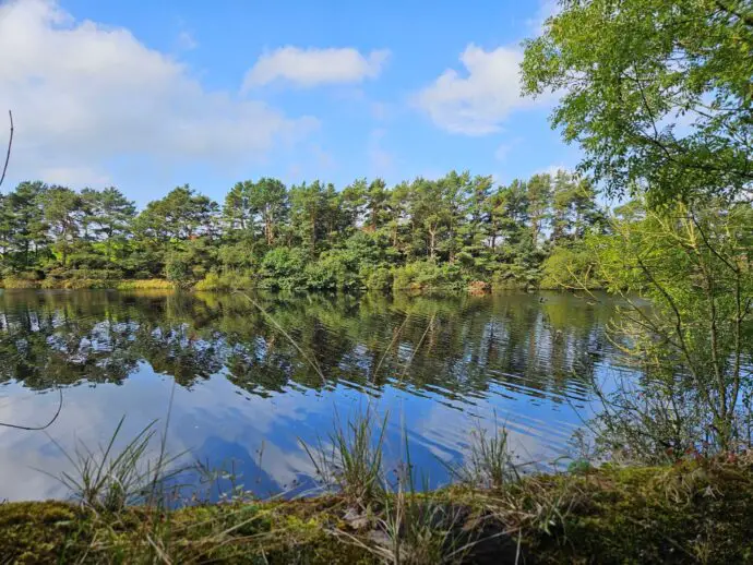 Castle Carrock Reservoir in Cumbria