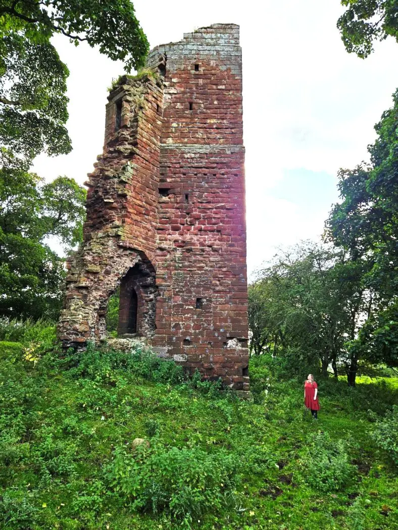 Kirkoswold Castle in Cumbria