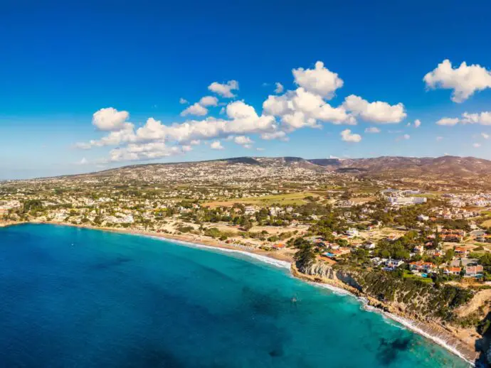 Coral Bay in Cyprus