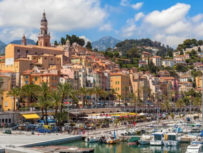 Menton in France