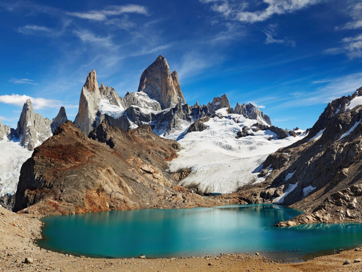 Mount Fit Roy in Patagonia, Argentina