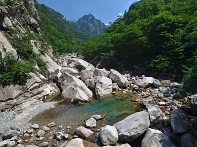 Seoraksan National Park in South Korea