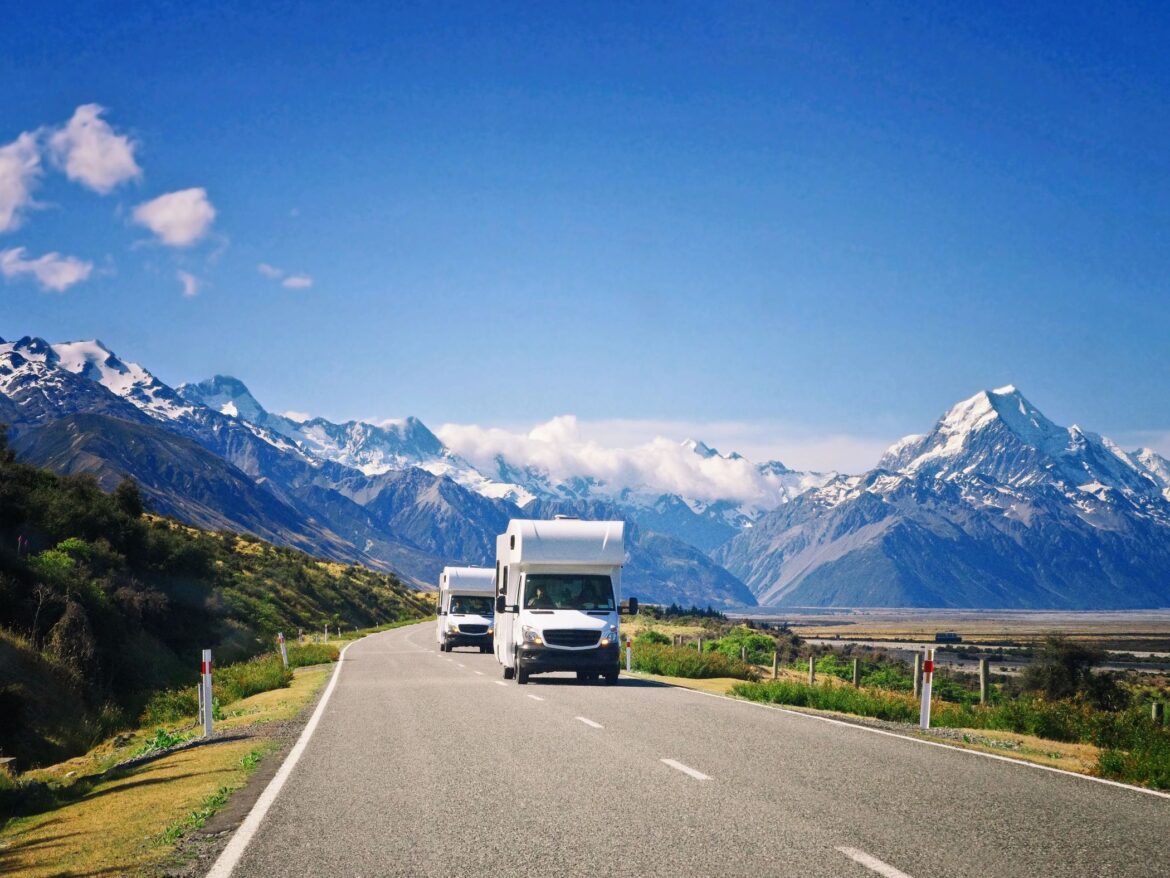 Campervans in New Zealand